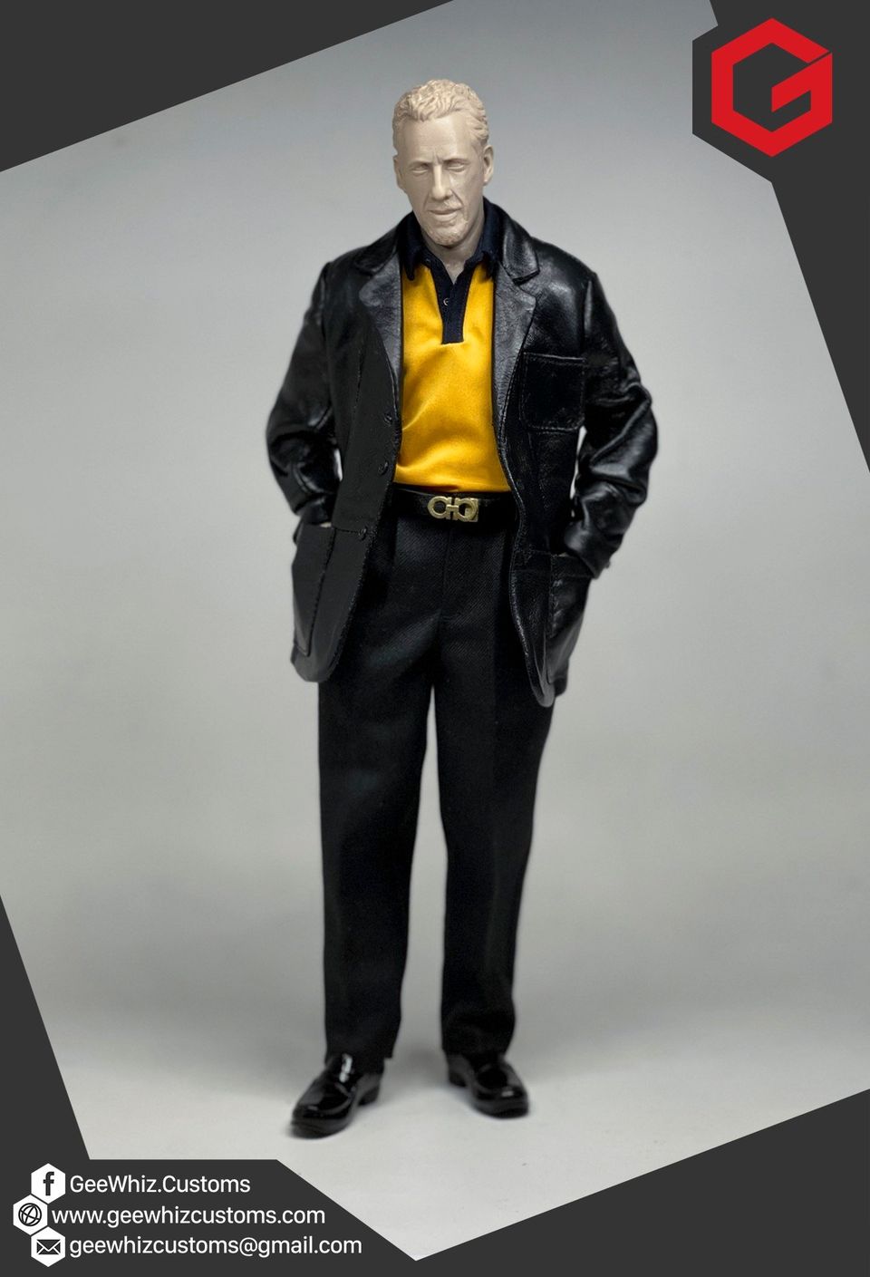 Geewhiz Customs: Tailored the outfit for this private commission for a 1:6  Scale