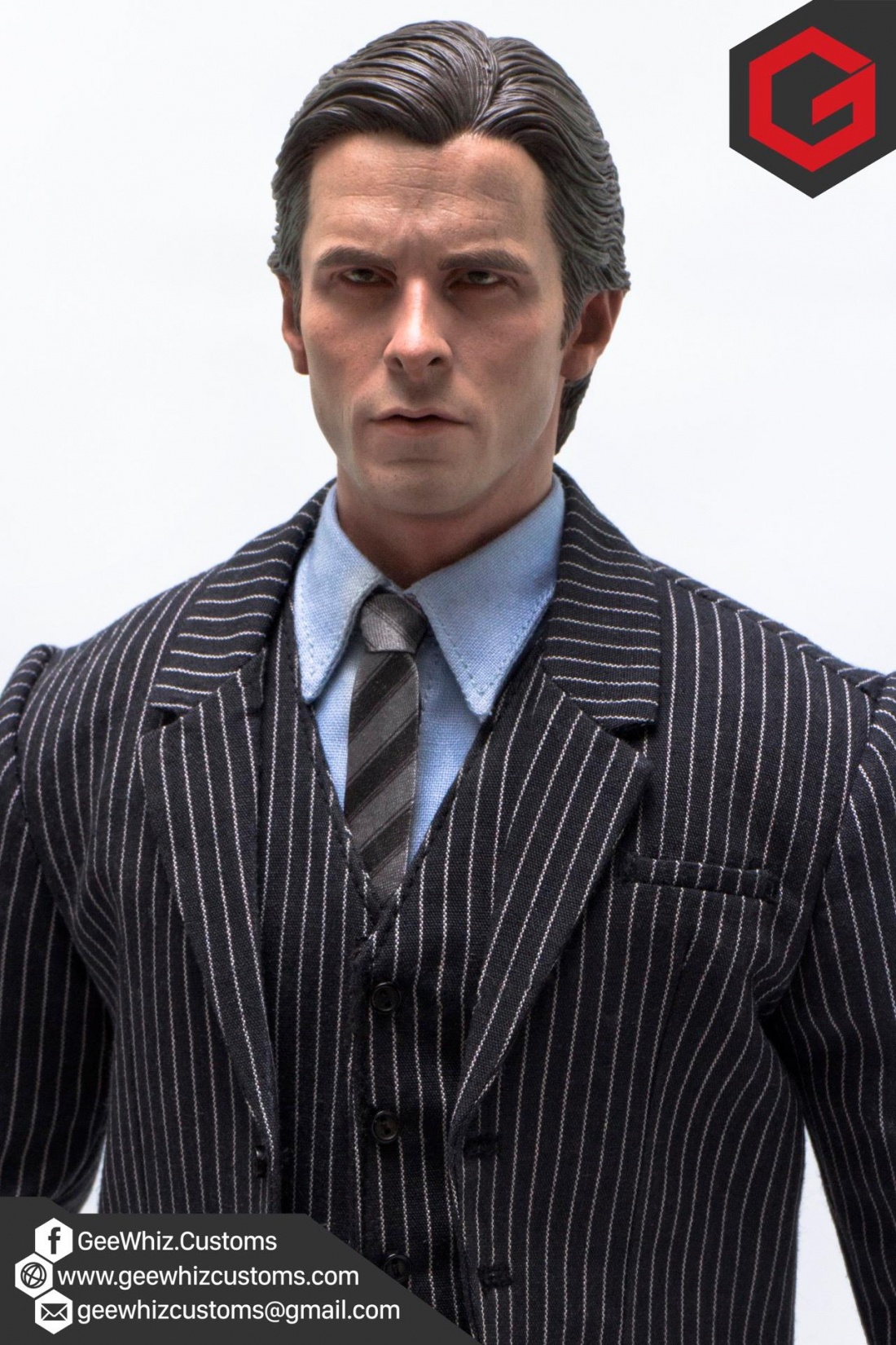 Geewhiz Customs: Bruce Wayne Custom Tailored 1/4 Suit